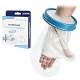 Bramble - Wasserdichter Gipsschutz (Hand) Duschschutz Arm Kinder und Erwachsene - Wasserschutz Gipsarm aus Silikon für Bad & Dusche