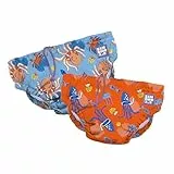 Bambino Mio Wiederverwendbare Schwimmwindel 2er-Packung, Plantschen & Sprudeln, 2-3 Jahre, Strandmode-Essentials für Babys und Kleinkinder, Jungen und Mädchen.