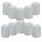 Stellantrieb SET Alpha 5 universal 230 V | 10 Stück | Typ VA80 passend auf Heimeier/Kermi/Roth/Herb/Thermoval u.a.