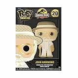 Funko Pop! Large Enamel Pin MOVIES: JURASSIC PARK - John Hammond Emaille-Nadeln - Niedliche Brosche Zum Sammeln - Für Rucksäcke & Taschen - Geschenkidee - Offizielle Handelswaren