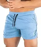 Superora Herren Shorts Sport Hosen Laufshorts Trainingshose Fitness Training Outdoor Sporthose mit Tasch