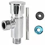 Handgepresstes Verzögertes Urinal -Spülen -Ventil -Kit, Zinklegierungs -Toilettenreparatur Ersatz G1/2 für die Meisten Toiletten