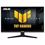 ASUS TUF Gaming VG249QM5A 24 Zoll Full HD Monitor (240 Hz, 0.3ms GtG, Adaptive Sync, FreeSync Premium, Fast-IPS Panel, 16:9, 1920x1080, DisplayPort, HDMI, Speaker)