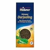 Meßmer Feinster Darjeeling | Ganzes Teeblatt | 150 g | blumig-lieblich | Vegan | Glutenfrei | Laktosefrei