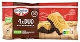 Dr. Oetker Kuchensnack Duo 5er Pack, jeweils 4 Kuchen à 35 g, heller Rührkuchen und Schokorührkuchen ohne Schokoladendekor, einzeln verpackt und perfekt für unterwegs