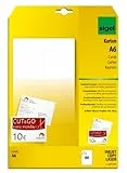 SIGEL LP711 Blanko Karten / Postkarten weiß, A6, beidseitig bedruckbar, 185 g, 80 Stück