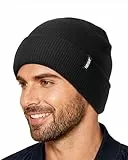 FURTALK Damen Cuffed Beanie Herren Mütze Unisex weiche warme Strickmütze