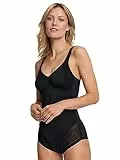 SUSA Body ohne Bügel Milano I Body Shapewear Damen I Frauen Mieder I Softer Bodysuit mit Powerlace Spitze I Formt deutlich Taille, Bauch und Po