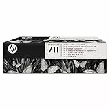 HP 711 Originales DesignJet Druckkopf-Austauschkit C1Q10A, für HP DesignJet T120, T125, T130, T520, T525, T530 Großformatdrucker, kompatibel mit HP 711 Druckerpatronen in Schwarz, Cyan, Magenta, Gelb
