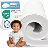 ELONEO Komfortschaum Matratzen Topper 70x140cm mit 5 cm Höhe, atmungsaktiver Matratzentopper, Matratzenauflage, Mattress Topper für Bett und Boxspringbett