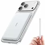 Powerbank für Magsafe, Magnetische Power Bank iPhone 5000mAh, Schnellladung Kabellose Powerbank mit USB-C Ausgang, Externe Handyakkus für iPhone 17/16/15/14/13/12