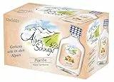 Alpenschnaps Steinbeisser Marille (12 x 20 ml) – Milder, aromatischer Marillenschnaps – Obstschnaps mit Rezeptur aus dem Alpenland – Schnaps für den Genuss nach dem Essen – 35 % Vol.