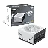 ASUS Prime 750W Gold Netzteil ohne Originalverpackung (750 Watt, für Allround-PCs und Gaming-PCs, 80 PLUS Gold Zertifizierung, ATX 3.0 kompatibel, Lüfter mit Doppelkugellagern, schwarz / weiß)