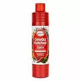 Hela Curry Gewürz- Ketchup scharf (1 x 800 ml Tube)