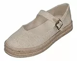 TOMS Damen - Carolina Mary Jane 10021863 - Natural Yarn dye, Größe:40 EU