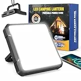 Kangtaixin LED Campinglampe Aufladbar mit 20000mAh Akku, Zeltlampe Outdoor Lampe Camping Licht 2000 LM, Campingleuchte IPX4 Wasserdichtes, 4 Lichtmodi Campinglicht für Lesen, Zelt, Angeln, Blackout