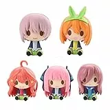 Tongyundacheng 5 Stück/Set The Quintessential Quintuplets Figur Statue Miku Nakano Modell Nakano Ichika Nino Yotsuba Itsuki niedliche Figuren Sammlung Heimschmuck