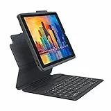 ZAGG Pro Keys Tastatur & Hülle für Apple iPad 10,2 Zoll (nordisch)