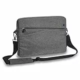 Pedea Tablet Tasche 12–13' Hülle für iPad Pro 13 2024 M4, iPad Pro 12,9 2022 M2, Galaxy Tab S10+/S9+, Surface Pro 12', MatePad Pro 12,2, Sleeve mit Zubehörfach, grau