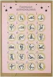 CL&MH Adventskalender Weihnachts-Rubbelkarte – Adventskalender – Überraschung. Lustige, unhöfliche Weihnachts-Rubbelkarte – Frecher Adventskalender – Postkarte zum Rubbeln. Adventskalender Kamasutra