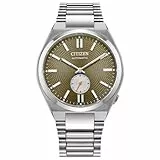 Citizen Herren Analog Automatik Uhr mit Edelstahl Armband NK5010-51X
