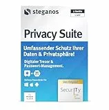 Steganos Privacy Suite 2025 | Digitaler Tresor & Passwort-Management zum Schutz Ihrer Daten und Privatsphäre | Made in Germany | Aktivierungscode per Email