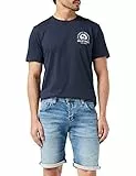 MUSTANG Herren Chicago Shorts, Mittelblau 413, 33W EU