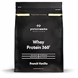 Protein Works - Whey Protein 360 | Mit zusätzlichen Vitaminen | Whey Proteinpulver | Whey Eiweißpulver | 20 Servings | Französische Vanille | 600g