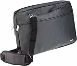 Navitech Schwarz Wasserfeste Tasche – Kompatibel mit dem BOIFUN 15.7' Portable DVD Player