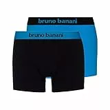 bruno banani - Flowing - Short - 2er Pack (8 Aqua Blue / Schwarz)