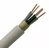 Kopp 153205844 Mantel-Leitung NYM-J, 5 x 2.5 mm², 5 m, grau