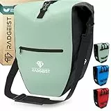 RADGEIST Fahrradtasche für Gepäckträger - Tasche für Fahrrad Gepäckträger - Gepäckträgertasche wasserdicht & Umhängetasche - Radtasche mit Reflektoren