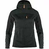 Fjällräven Damen Fleecejacke Abisko Trail, Black, L, 89589-550