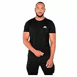 Alpha Industries Herren Basic T Small Logo T-Shirt, Black, XL EU