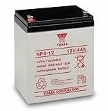 Yuasa NP4-12 Blei-Akku 12V (Faston 187-4,8mm)