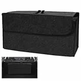 FORYNXHWIN Kofferraum Organizer - Faltbare Filz Auto Organizer Toolbag mit Klettbändern, Rutschfest Kofferraumtasche für Aufbewahrung von Auto-Werkzeugen & Innen-Deklutter, Geeignet für alle Fahrzeuge