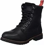 IXS Unisex Oiled Leather Boots, Schwarz, 42 EU