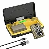 ENEGON NP-FZ100 20W Schnellladegerät-Set für Sony Alpha 7 iv,Alpha 7 iii,A9,A9R, A6700, A6600,FX3, FX30,A1, 2er-Pack 3000mAh Akkus, Kompatibel mit Sony NP-FZ100, Digitalanzeige, SD-Kartensteckplatz