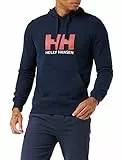 Helly Hansen Herren HH Logo Kapuzenpullover, Marineblau, XL
