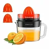 Taurus Citrus Glass Zitruspresse (Rotation doppelten Sinn, insgesamt 1 L)