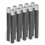 Ansmann Stiftleuchte PLC15B Glühbirne mit Cliptaste inkl. AAA Batterien optimal geeignet für alltägliche Einsätze im Haus Garten Garage Auto klein&handlich taschenlampe lampe werkstatt 10er Bundle Set