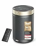 Dreo Energiesparender Heizlüfter, 34 dB Leiser 1500W Elektrischer PTC Keramik, Thermostat, Überhitzungs- & Kippschutz, 12 Std. Timer, Elektroheizung für Räume Schlafzimmer, Heater 316, Gold