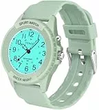 TENOCK Damen Sportliche Armbanduhr, Analog Quarz Uhr Für Herren, 50M Wasserdicht Mit Nachtlicht, Geeignet Für Casual Outfits & Sportaktivitäten