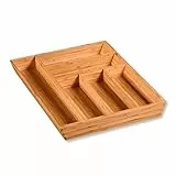 Kesper | Besteckkasten, Material: Bambus, Maße: 35 x 43 x 5 cm, Farbe: Braun | 58087 13