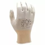 Showa Präzisions-Handschuhe 370 8 Weiß, 8/L (2er Pack)