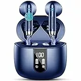 Drsaec Bluetooth Kopfhörer, In Ear Kopfhörer Kabellos Bluetooth 5.3 Kabellose Kopfhörer mit 4 Mic, 2023 Neue ENC Noise Cancelling Wireless Earbuds 48H Tiefer Bass, IP7 Wasserdicht Ohrhörer USB-C