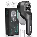 Fusselrasierer Elektrisch, Tragbarer Elektrischer Fusselentferner USB Wiederaufladbar mit LED-Digitalanzeige, 2 Geschwindigkeiten Fusselrasierer Entfernen für Kleidung, Teppich, Pullover, Sofa