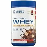 Applied Nutrition Critical Whey Protein Pulver (24g) – Whey Protein Pulver mit Hohem Eiweißgehalt – Protein Shake – Ergänzungsmittel (825g (Pack of 1), Choco Hazelnut)
