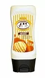 Original Muh‑Muhs Toffee Sauce 150ml im 7er Vorratspack – Feiner Sahne-Toffee Geschmack in praktischer Kopfstandflasche – Zum Verfeinern von Desserts, Eis, Gebäck oder Kaffee (7 x 150ml)
