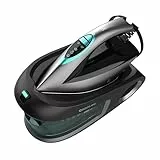 Cecotec Horizontalbügeleisenstation IronHero 3200 Station Essential. 3200W, 8 Bar Druck, Dauerdampf 150g/min, Extra-Dampfstoß 420g/min, Turbo Slide Sohle, Auto Abschaltung, Cyclo Clean, Antikalkfilter